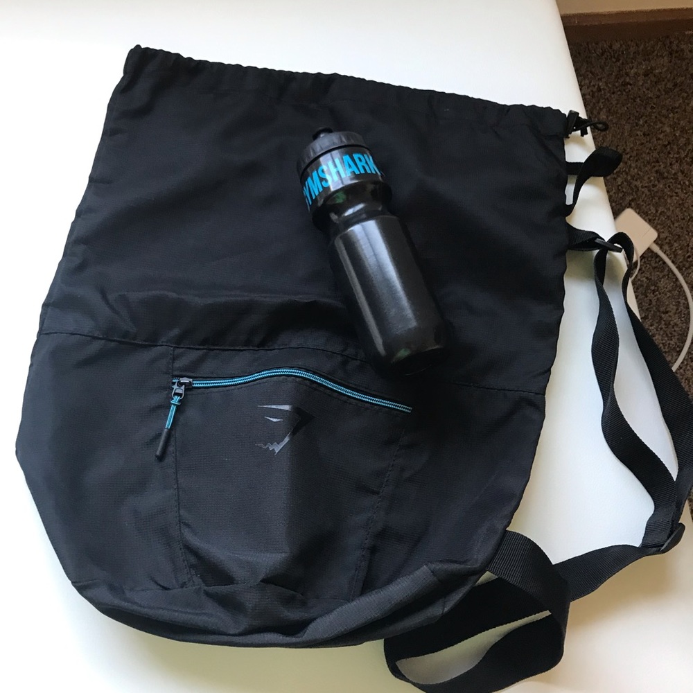 Gymshark Bag and Bottle